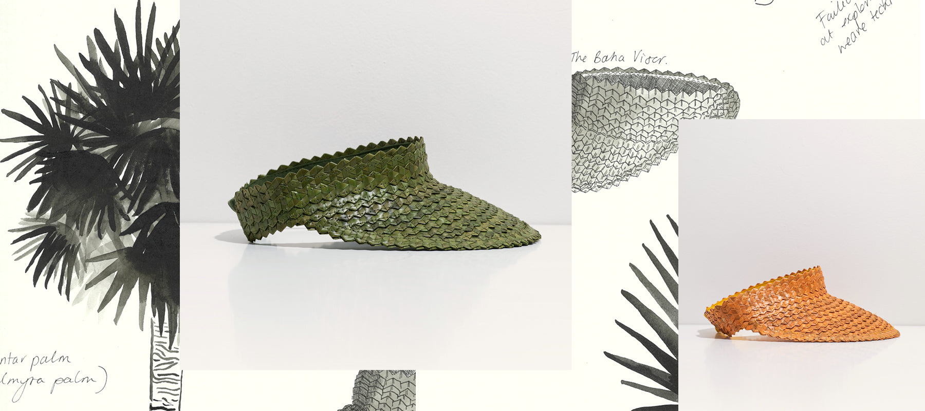 The Baha Visor: Handwoven in Bali – Lusana display picture 1