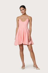 Tyra Mini Dress in Peach