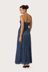 Rhea Maxi Dress in Lurex