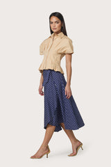 Tailor Blouse in Tan