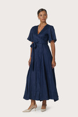 Mae Maxi Dress in Navy