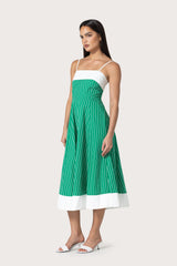 Nash Dress in Clover Stripe