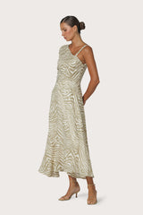 Tango Linen Dress in Macan