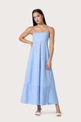 Tashi Maxi Dress in Coastal Stripe