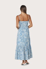 Jorden Maxi Poplin Dress in Botanical