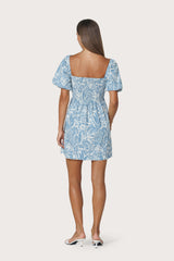 Maureen Poplin Dress in Botanical