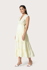 Jag Dress in Lemon