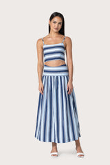 Oliver Skirt in Harbour Stripe