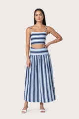 Oliver Skirt in Harbour Stripe