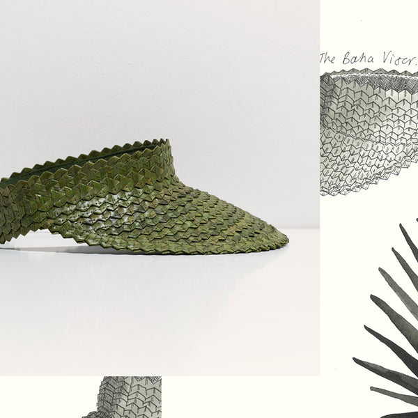 The Baha Visor: Handwoven in Bali – Lusana display picture 1