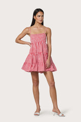 Evita Mini Dress in Marlo Stripe