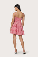 Evita Mini Dress in Marlo Stripe