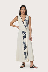 Carlotta Dress in Flora Embroidery