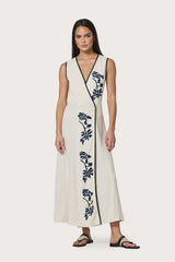 Carlotta Dress in Flora Embroidery