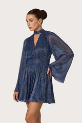 Selma Mini Dress in Lurex