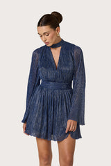 Selma Mini Dress in Lurex