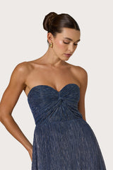 Rhea Maxi Dress in Lurex