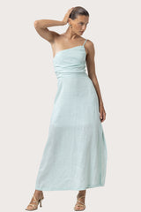 Poppy Linen Maxi Dress in Shimmer