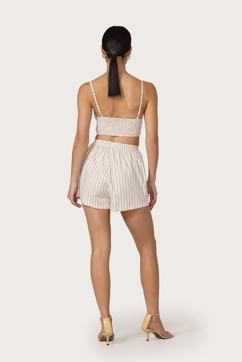 Donovan Short in Neutral Stripe