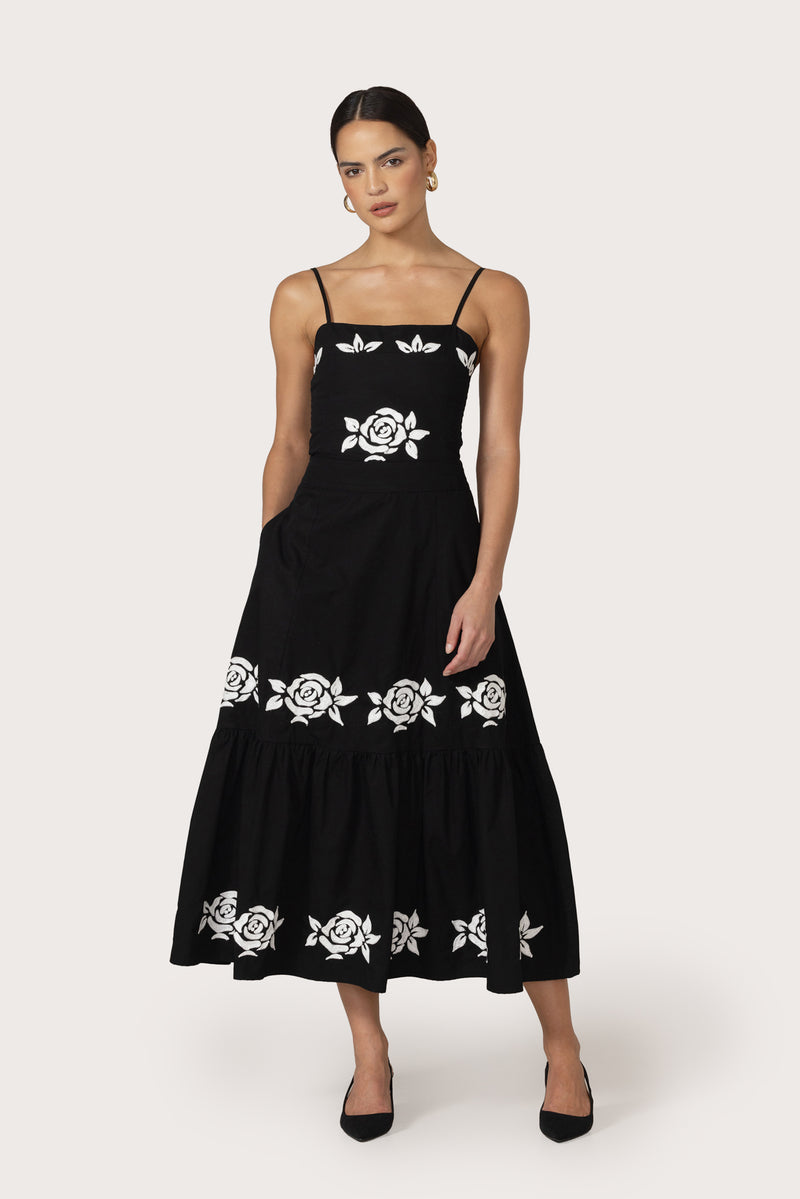 Livvy Skirt in Odette Embroidery
