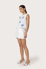 Megan Top in Riley Embroidery