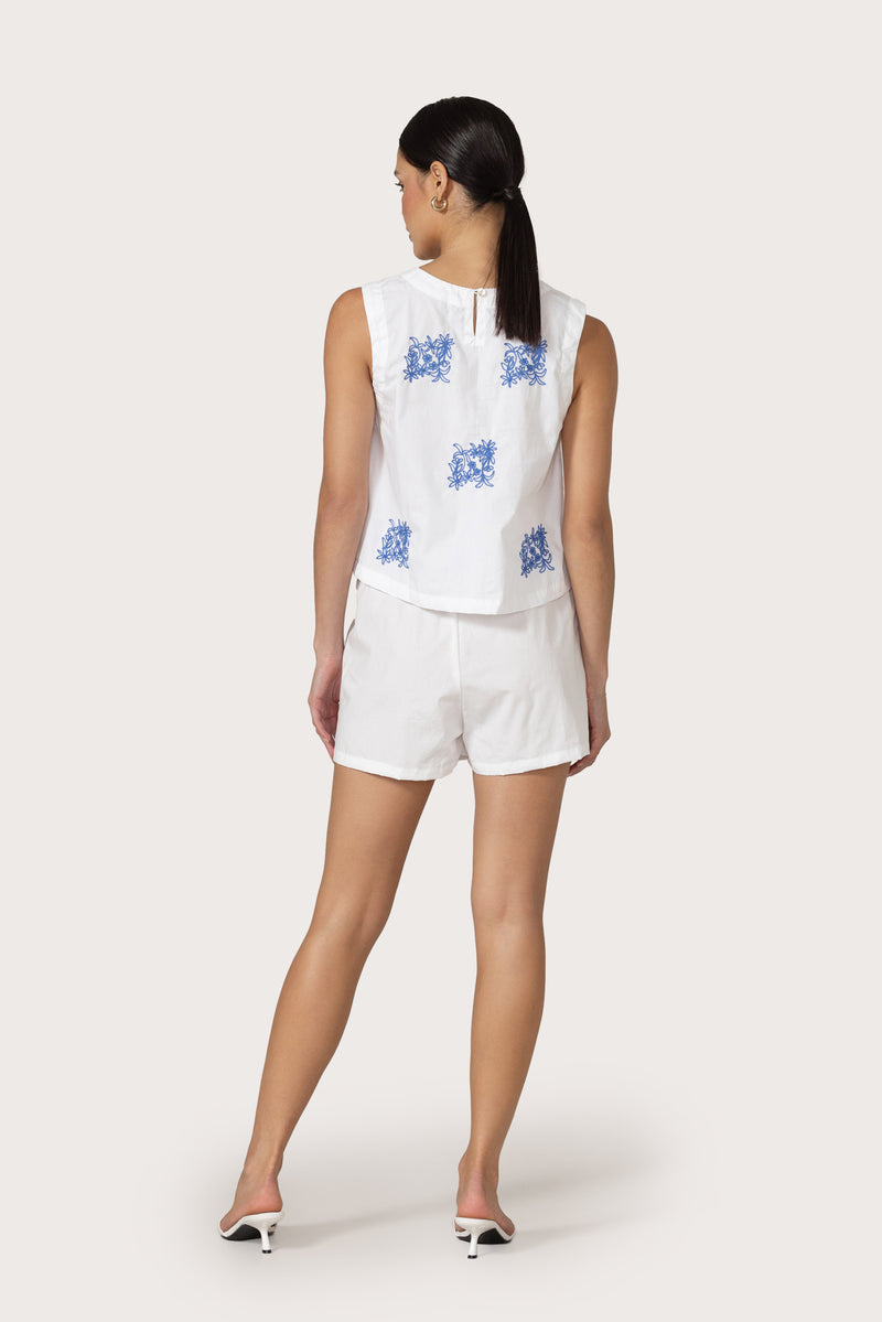 Megan Top in Riley Embroidery