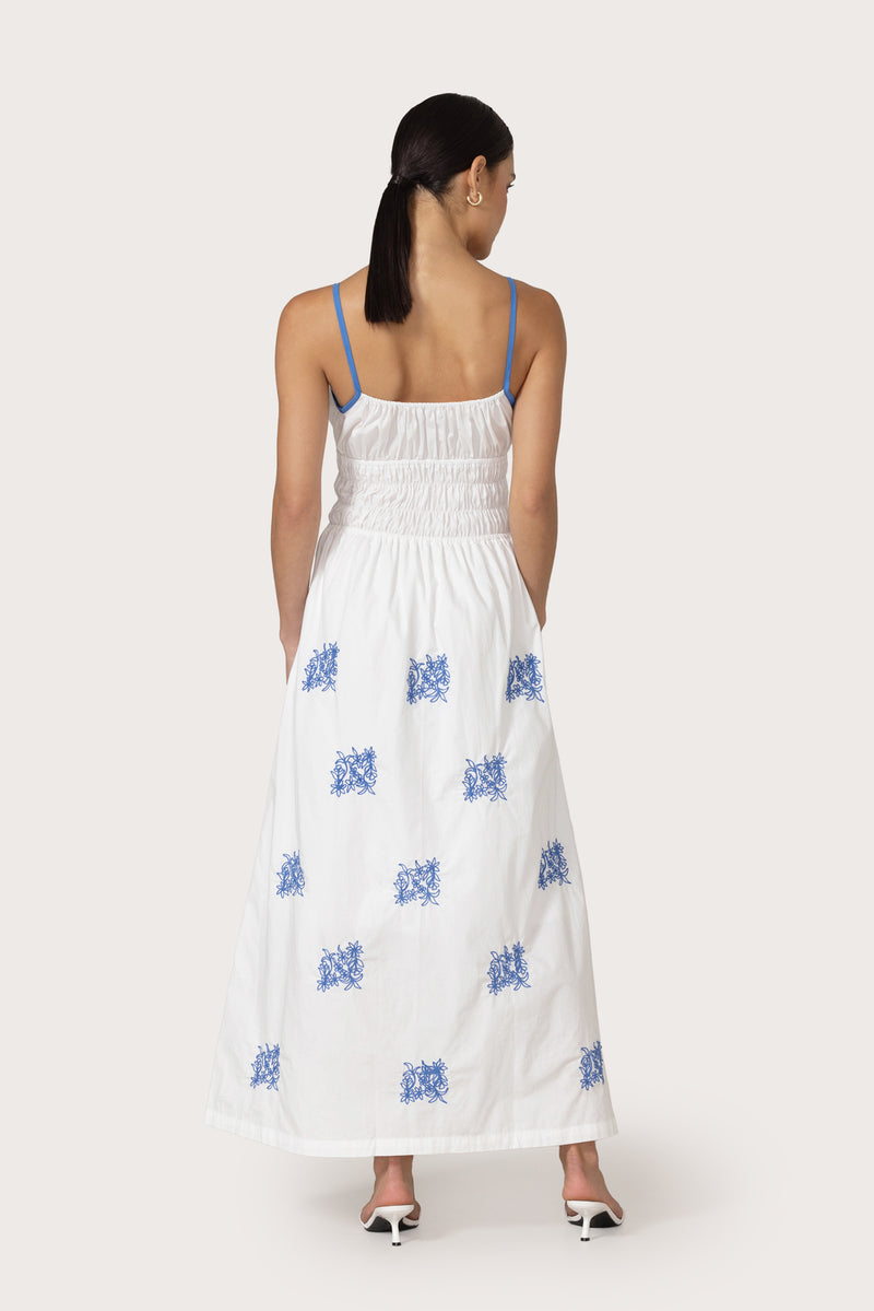 Rosana Dress in Riley Embroidery