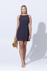 Carol Mini Dress in Spot