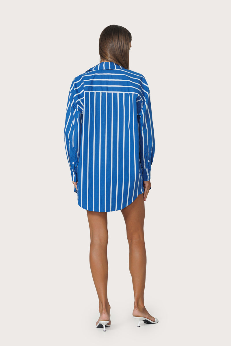 Sun Poplin Shirt in Vacay Stripe