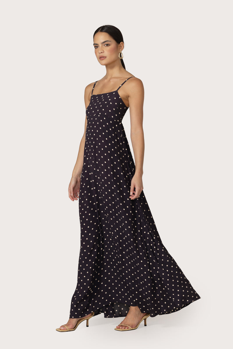 Alison Maxi Dress in Spot