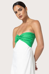 Melody Linen Maxi Dress Kelly Green
