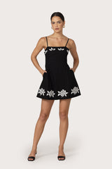 Jewel Dress in Odette Embroidery