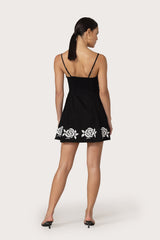 Jewel Dress in Odette Embroidery