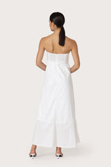 Timothy Poplin Maxi Dress in Cleo Embroidery