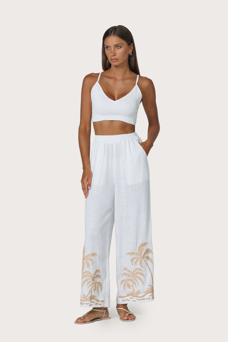Lila Bralette in White