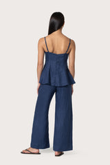 Tailor Linen Pant in Indigo