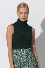 Thea Knitted Top Forrest